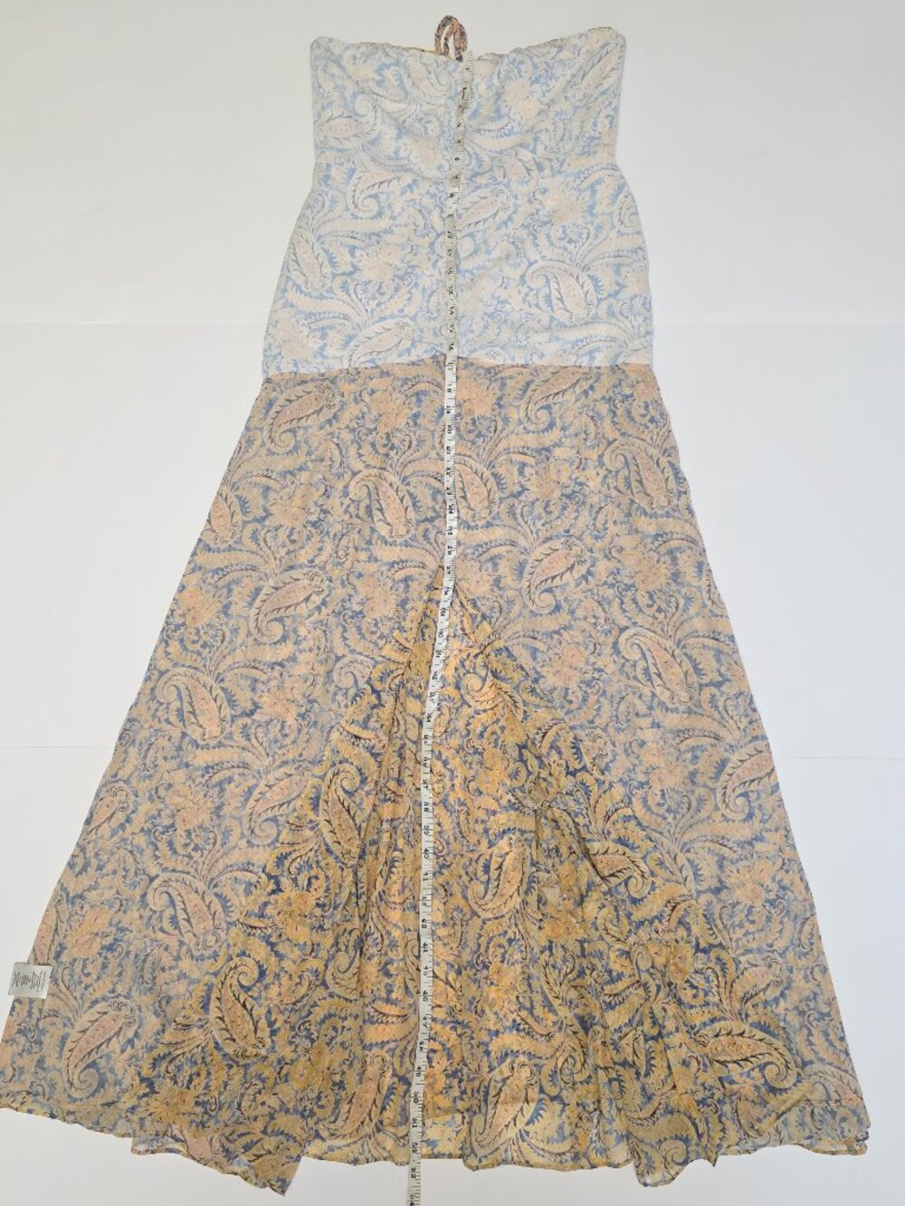 Veronica Beard Lucine Paisley Silk Gown - Picture 16 of 16